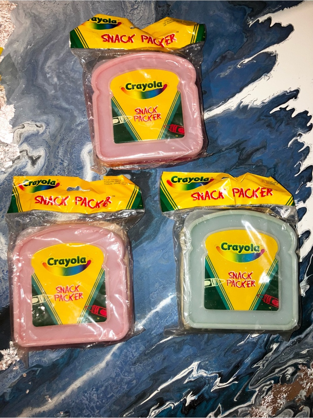 Crayola Snack Packer items